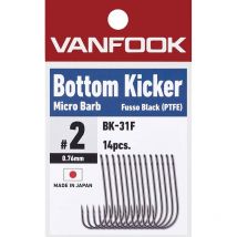 Single Hook Vanfook Bottom Kicker Micro Barb Bk-31f Van-bk-31f-4
