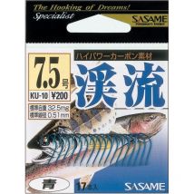 Single Saltwater Hook Sasame Keiryu Hook Blue F738-3