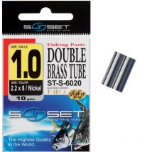 Sleeve Sunset Double Brass Tube St-s-6020 - Pack 2.6 X 5.5 X 10mm