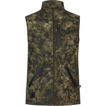 Sleeveless Vest For Men Seeland Chaser Aero Camo - Invis Mpc Green 4038960130013