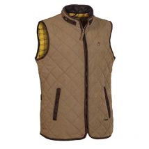 Sleeveless Vest Man Club Interchasse James Padded Tobacco Cigi073-tab-(a)-xl
