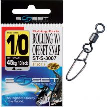 Snap Swivel Sunset Rolling W / Offset Snap St-s-3007 Stsab1054n428kg