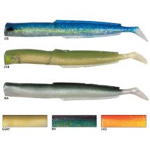 Softbait Flashmer Blue Equille 13cm - Partij Van 3 Eqbp13na
