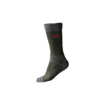 Sokken Lange Heren Trakker Merinowol Kaki/grijs 218908