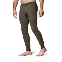 Sotto Abito Misto Woolpower Long Johns 400 Con Patta Verde 63449370