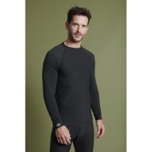 Sous Vêtement Homme Damart Tee Shirt Thermolactyl Comfort 3 Col Rond - Noir S