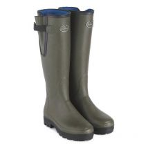 Stiefel Damen - Dunkles Kaki Le Chameau Vierzonord Doublées Néoprène - Kaki Foncé Ensemble-1175-7100-38