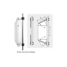 Support Universel Pour Pare-battage Plastimo Support