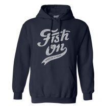 Sweat Homem - Marinho Cyril Chauquet Fish On Vintage - Marine Hood-fishonvin-marine-m