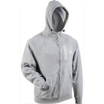 Sweat Homme Daiwa À Capuche Zippé - Gris M - Pêcheur.com