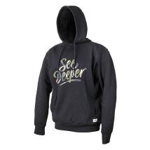 Sweat Homme Fortis Hoodie See Deeper - Noir S - Pêcheur.com