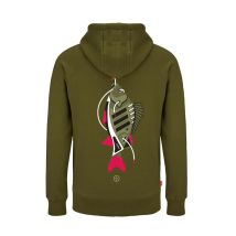 Sweat Homme Kumu Earn Your Stripes Hoodie - Kaki Xxxl - Pêcheur.com