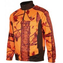Sweat Homme Treeland T291 Polarsan - Camo Orange S