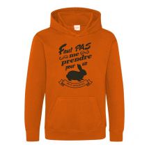 Sweat Junior Bartavel Lapin 6 Semaines - Orange 4 Ans
