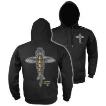 Sweat Man Vass Carp Rising Hoodie - Noir Vq559/08/xl