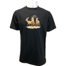 T-shirt Bartavel Deer Tribe - Black Ts567noir-m