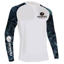 T-shirt De Mangas Compridas Para Homem Outwater Camp One Dark Blue Ow-co-db-xl