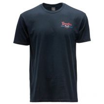 T-shirt De Mangas Curtas Homem - Navy Grundéns Logo Boat Ss T-shirt Dark Navy - Navy Logoboatssdnm
