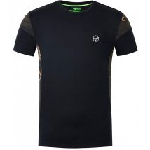 T-shirt De Mangas Curtas Homem - Preto Korda Le Cut Tee - Noir Kcl907