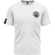 T-shirt De Mangas Curtas Para Homem - Branco Hot Spot Design Future Tuna - Blanc 010004601