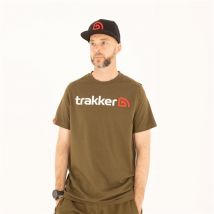 T-shirt De Mangas Curtas Para Homem - Caqui Trakker Cr Logo T-shirt - Kaki 207160