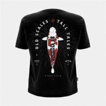T-shirt De Mangas Curtas Para Homem - Preto Kumu Tall Tales - Noir 007530-00002-00600