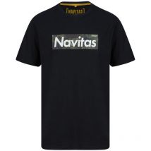 T-shirt De Mangas Curtas Para Homem - Preto Navitas Identity Box Tee - Noir Nttt4837-s
