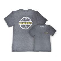 T-shirt Korte Mouwen Man - Grijs Grundéns Rope Knot Heather Charcoal - Gris Ropksstshhcm