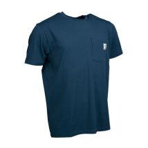 T-shirt Korte Mouwen Man Nash Make It Happen Badge Pocket - Navy C2170