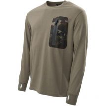 T-shirt Kurzarm Herren Nash Zt Hd Long Sleeve - Kaki C6561
