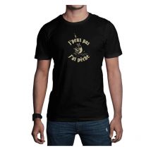 T-shirt Kurze Ärmel Kind Bartavel Theme Chasse Tee-shirtnatureenfantthemechassenoir-t1171-12