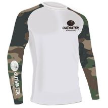 T-shirt Mangas Compridas Homem Outwater Camp One Old Skool Camo Ow-co-osc-s