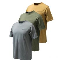 T-shirt Mangas Curtas Homem Beretta Set Of 3 Corporate Ts - Pack De 3 Ts841t20810m06l