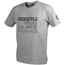 T-shirt Mangas Curtas Homem Freestyle Limited Edition 002 Cinzentos 007255-00020-00000