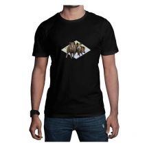 T-shirt Maniche Corte Bambino Nature - Nero Bartavel Theme Chasse Trio Sanglier Nature - Noir Tee-shirtnatureenfantthemechassenoir-t502-12