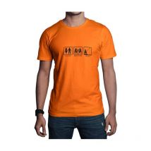 T-shirt Maniche Corte Uomo - Arancione Bartavel Nature T1161 - Orange Tee-shirtnatureorange-t1161-3xl