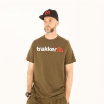 T-shirt Maniche Corte Uomo - Cachi Trakker Cr Logo T-shirt - Kaki 207165