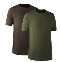 T-shirt Maniche Corte Uomo Deerhunter 2-pack - Pacchetto Di 2 8651-331/571dh-2xl