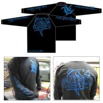 T-shirt Maniche Lunghe Lucky Craft Turtle Neck 60-lcesg2-bkbl-s
