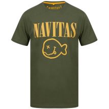 T-shirt Meski Z Krótkim Rekawem Navitas Kurt T-shirt - Zielony Nttt4833-s