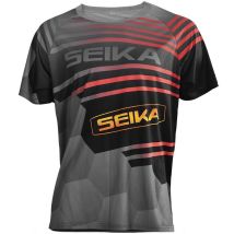 T-shirt Meski Z Krótkim Rekawem Tubertini Caribe - Czarny/szary 720930d