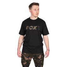 T-shirt Mit Kurzen Ärmeln Fox Black/camo Logo T-shirt Cfx285