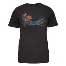T-shirt Mit Kurzen Ärmeln Für Frauen Pinewood Finnveden Recycled Outdoor - Anthracite/sunset 1-34490464008
