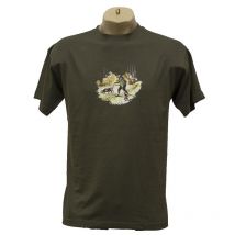 T-shirt Mit Kurzen Ärmeln Für Herren Bartavel Humour - Kaki Ts1055kaki-xl