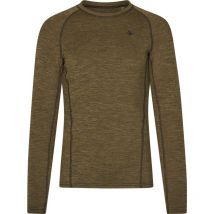 T-shirt Mit Kurzen Ärmeln Für Herren Seeland Peak Aia - Military Olive Melange 4053001310014