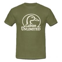 T-shirt Mit Kurzen Ärmeln Für Männer Gabion Unlimited - Kaki Gts001kak0003xl