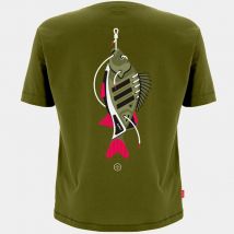 T-shirt Mit Kurzen Ärmeln Für Männer Kumu Earn Your Stripes - Kaki 007530-00024-00600