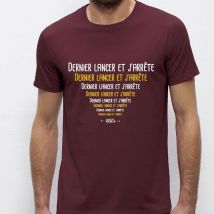 T-shirt Mit Kurzen Ärmeln Monsieur Pêcheur Dernier Lancer Et J'arrête Tshirtdernierlancer-29