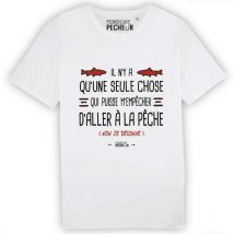 T-shirt Mit Kurzen Ärmeln Monsieur Pêcheur Il N'y A Qu'une Seule Chose Tshirtuneseulechose-9