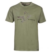 T-shirt Mit Kurzen Ärmeln Percussion Passion Migrateurs - Kaki 15239-kaki-pami-xl